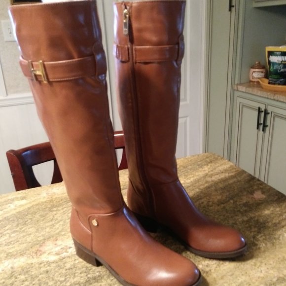 Ladies Brown Tommy Hilfiger Boots Brand 